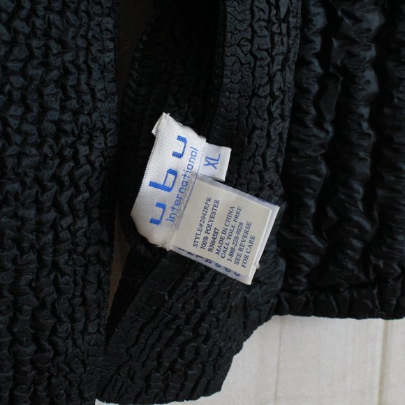 UBU Green Black Reversible Quilted Crinkle Packable Jacket Size XL - Picture 10 of 12